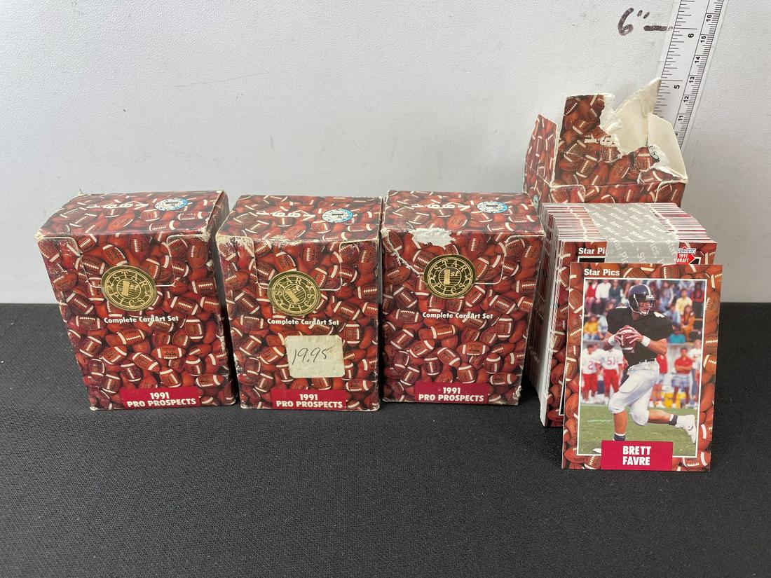 1991 Star Pics Pro Prospects Lot of 4 Sets - Brett (1 of 3)