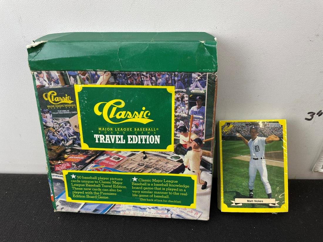 1987 Classic Baseball Sealed Set - Rarer Green Back (1 of 3)