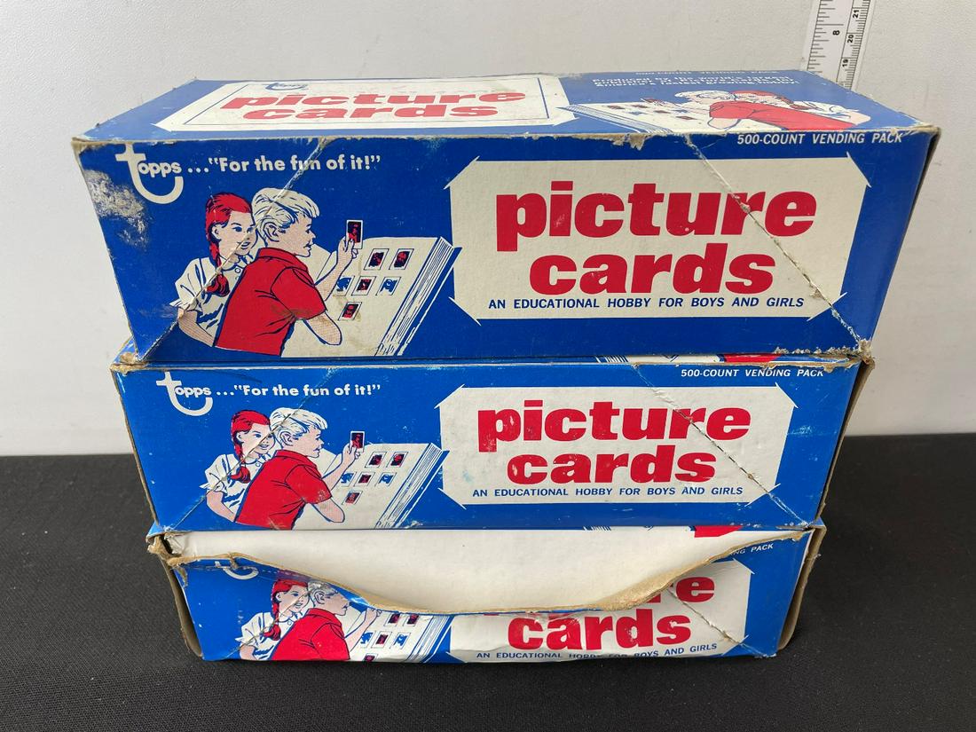 1986 & 1988 Topps Baseball Vending Boxes Lot of 3 (1 of 5)