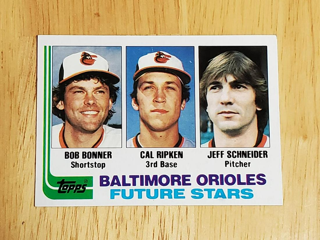 1982 Topps Baseball #21 Cal Ripken Rookie Card (1 of 2)