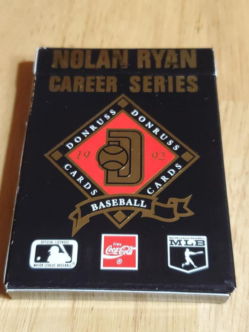 1992 Coca Cola / Donruss Nolan Ryan Career Series Set (1 of 3)