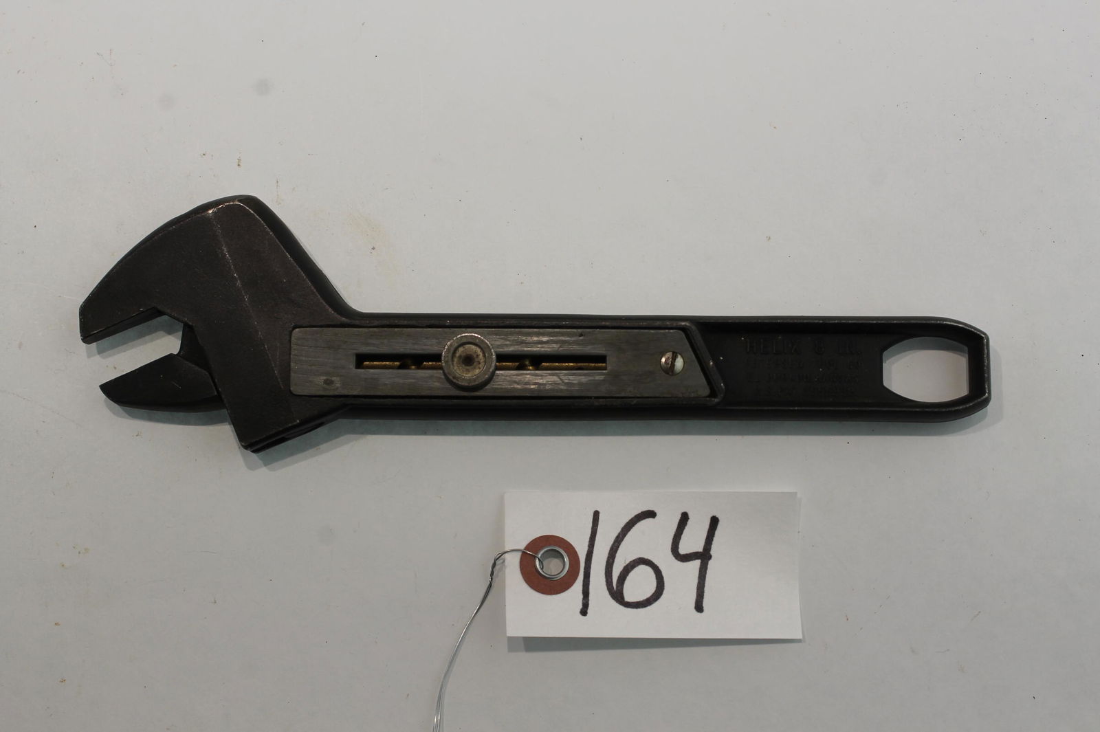 Helix 8" Quick Adj. Nut Wr. Petersen Tool Co. ElDorado, (1 of 4)