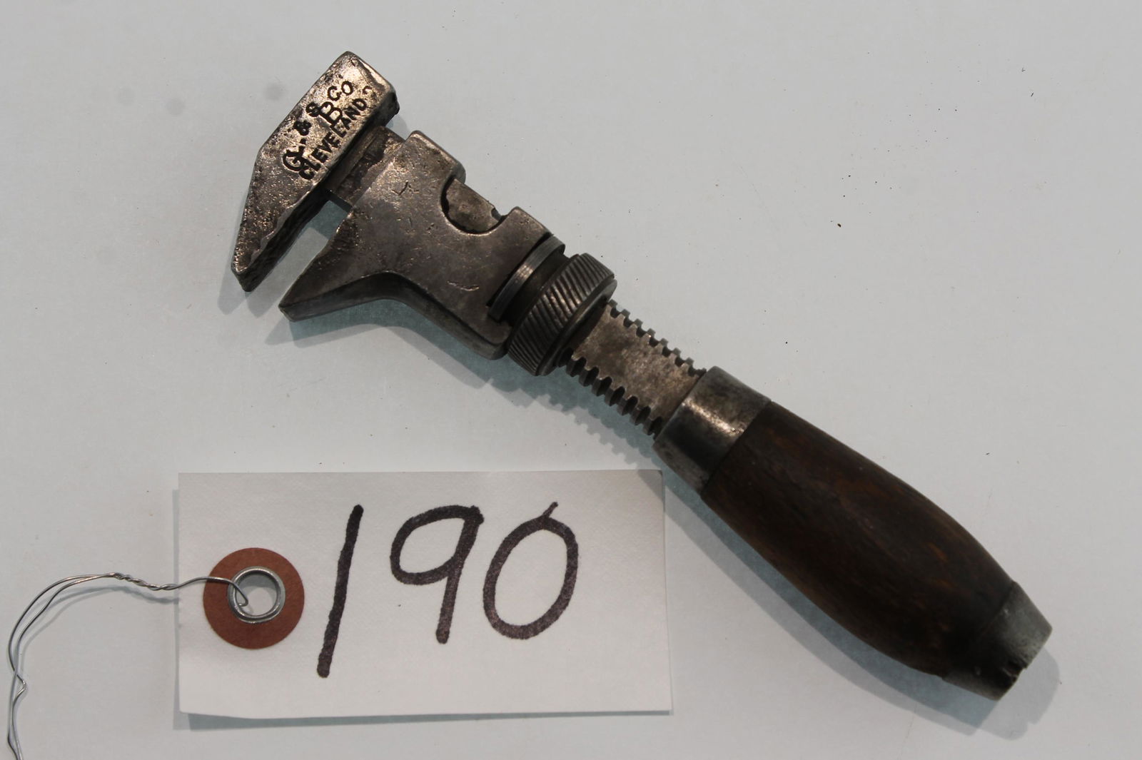 L & S STEEL BICYCLE Screw Adj. Nut Wr. with wood (1 of 4)