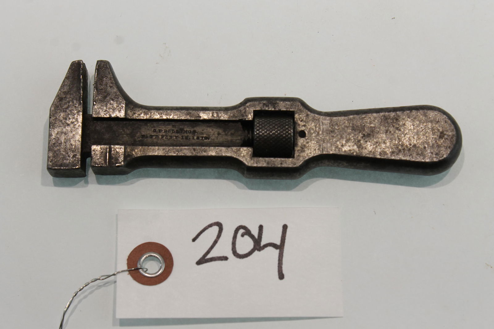 Pope Mfg. Co. Screw Adj. Bicycle Wr. with unusual loop (1 of 4)