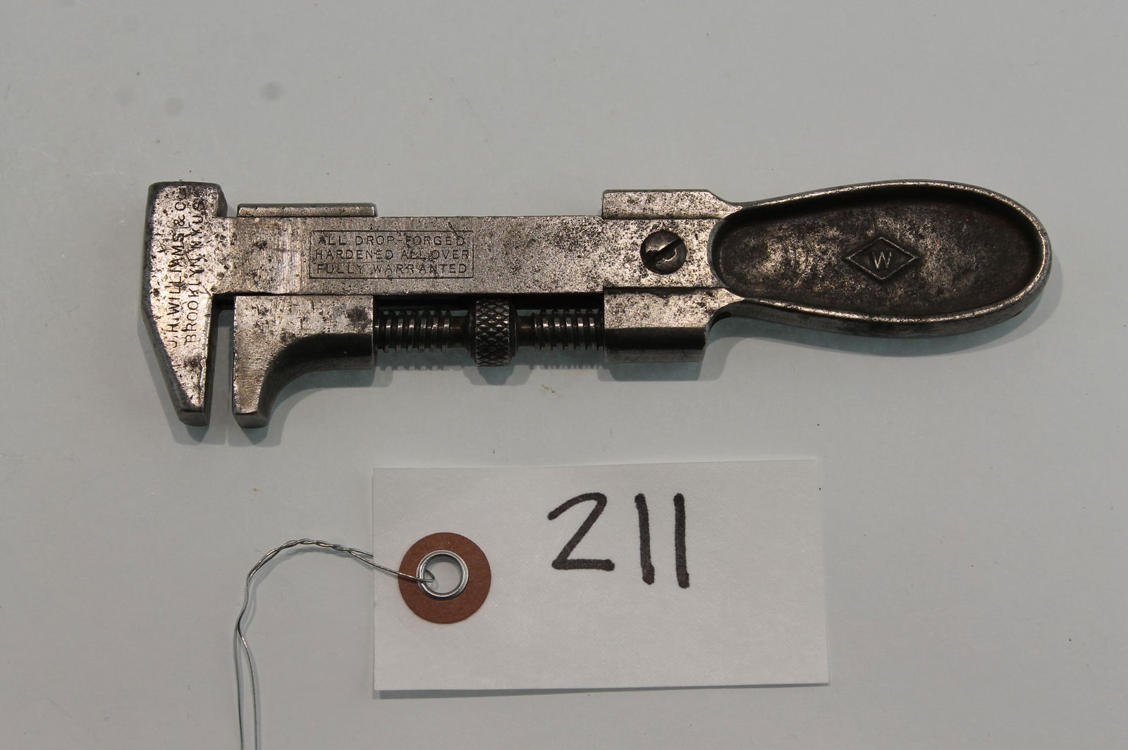 The Williams, Double Screw Adj. Bicycle Nut Wr. J. H. (1 of 3)