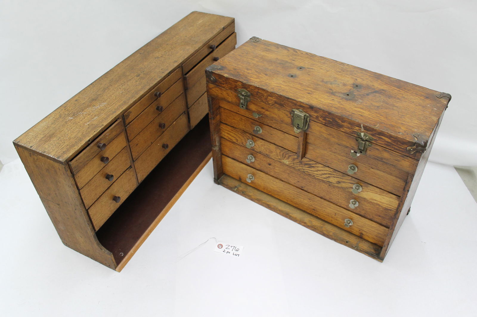 2pc Lot: Machinist Tool Chest with 7 drawers & locking (1 of 4)