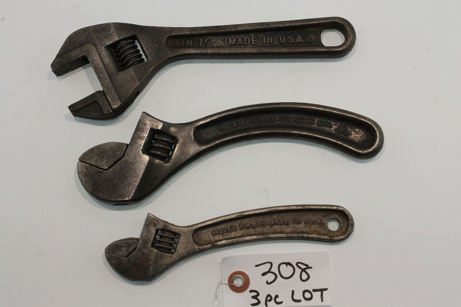 3pc Lot: B & S Screw Adj. Nut Wr. The Billings & (1 of 4)