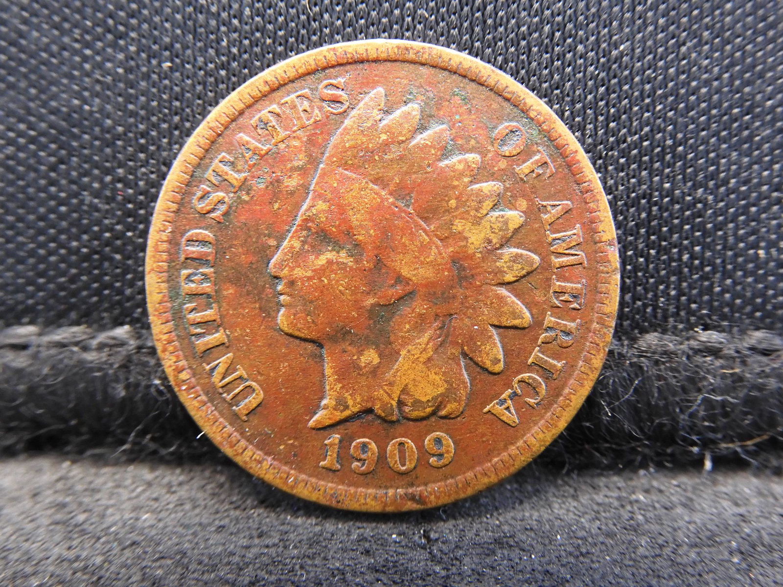 1909-S Indian Head Cent Key Date Low Mintage! (1 of 2)