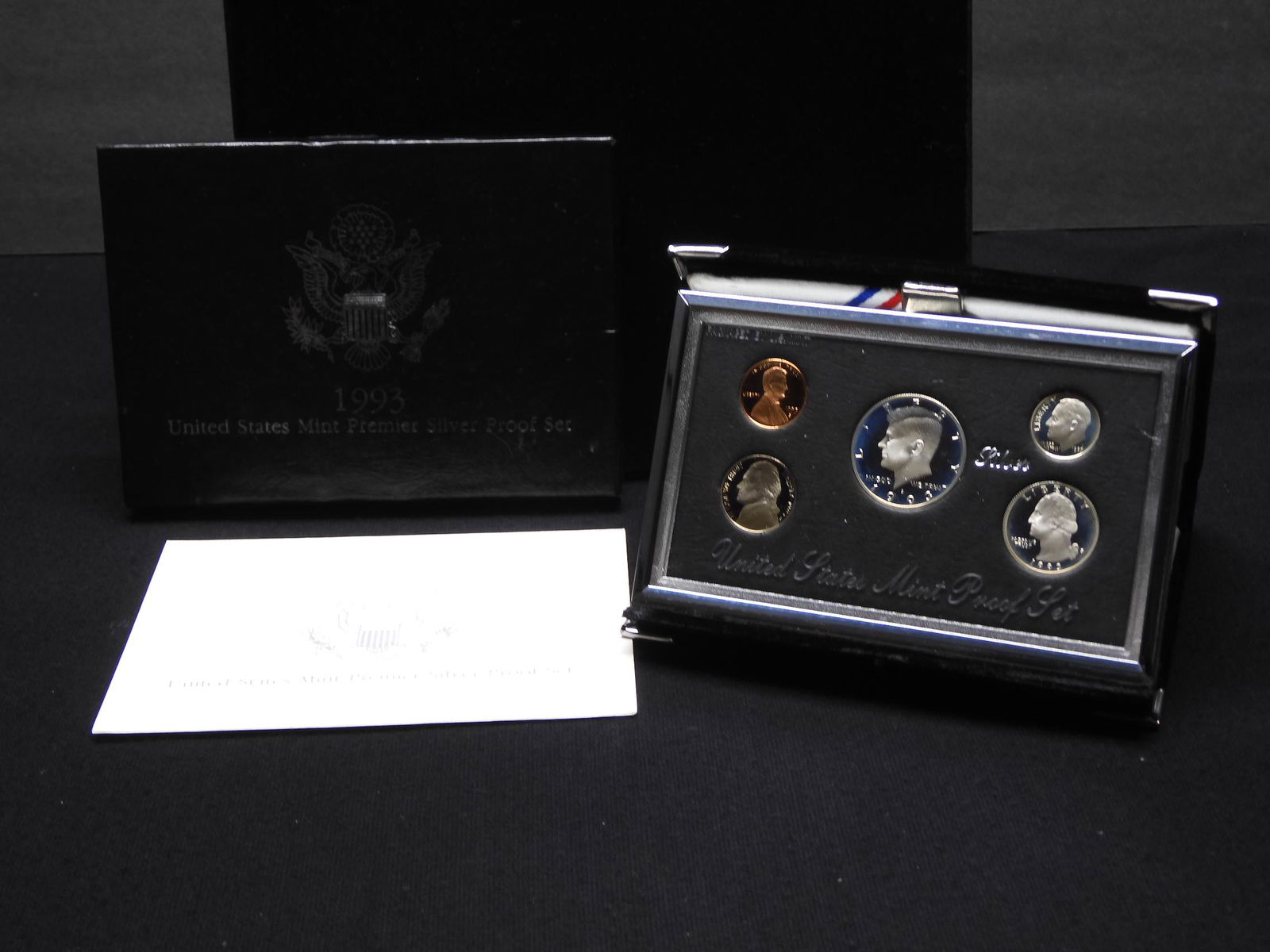 1993-S  PREMIER SILVER PROOF SET (1 of 4)