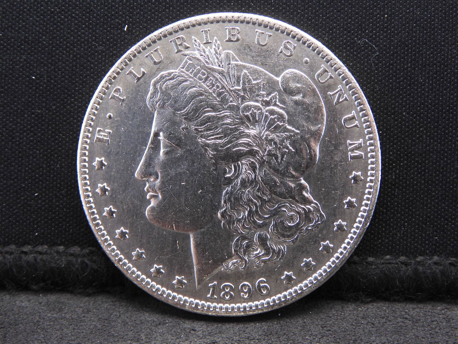 1896-O Morgan Silver Dollar.  SCARCE DATE IN HIGH (1 of 2)
