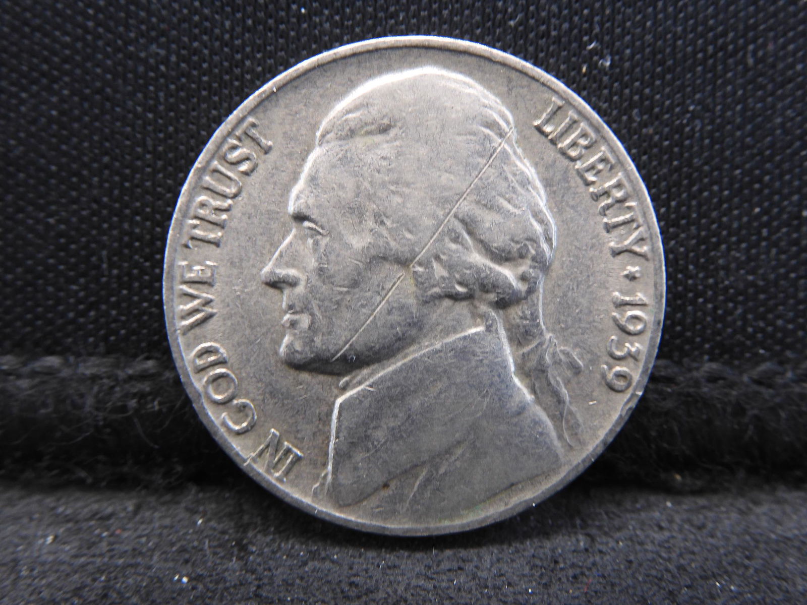 1939 Double Die Reverse Jefferson Nickel - Rare (1 of 2)