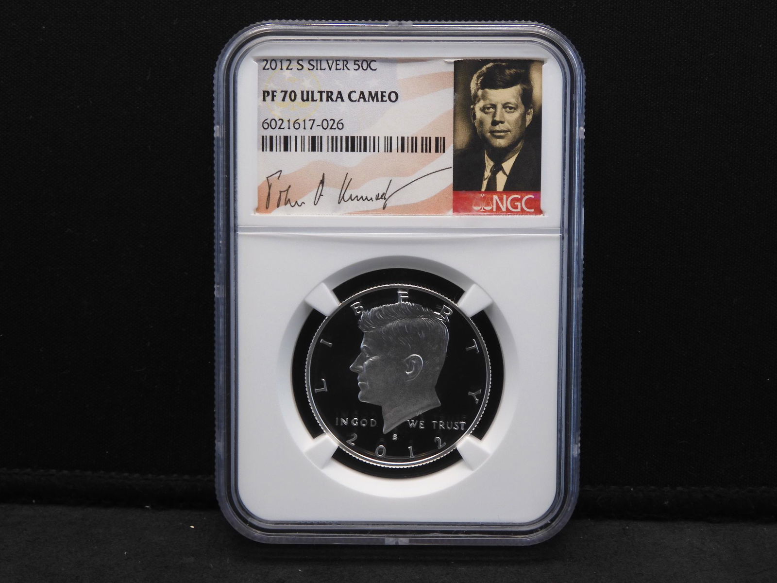 2012-S SILVER PROOF Kennedy Half-Dollar.  NGC PF70 (1 of 4)