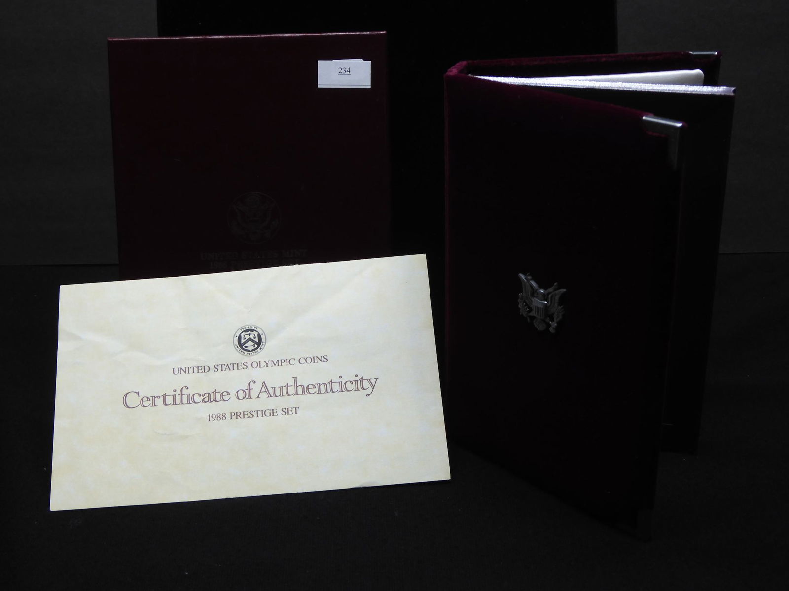 1988-S Prestige PROOF SET.  Includes SILVER Proof (1 of 4)