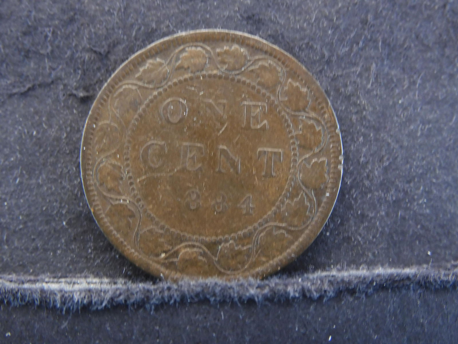 1884 CANADA LARGE CENT…XF DETAILS (1 of 3)