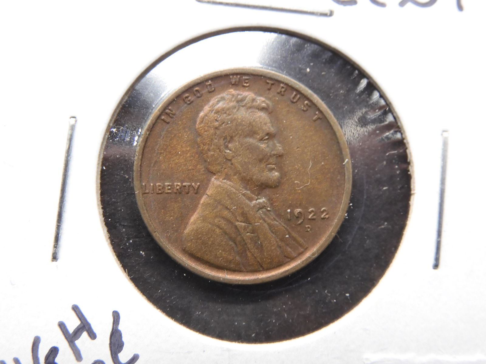 1922-D Semi Key High grade Lincoln Cent. List is $95. (1 of 3)