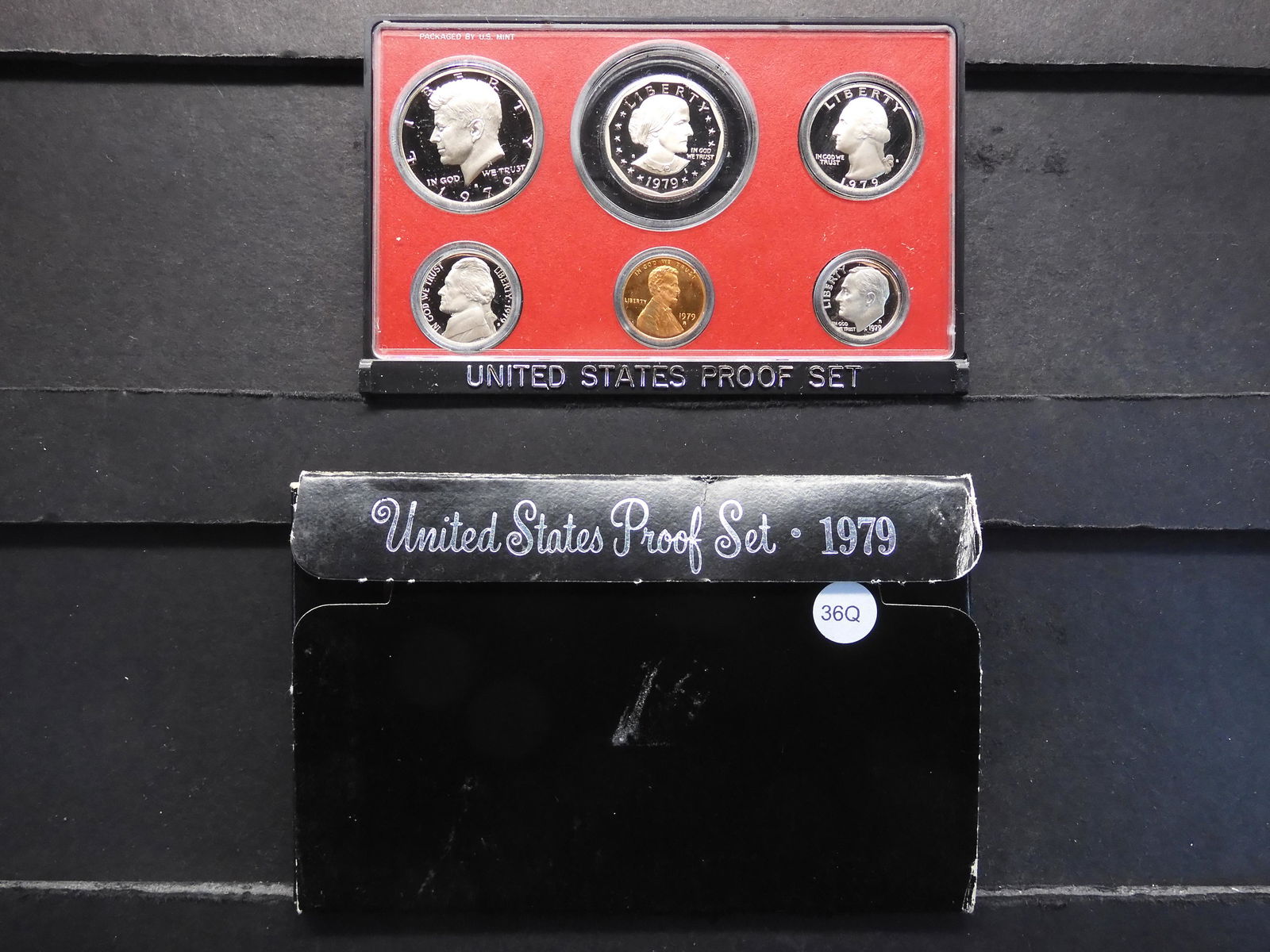 1979-S US Proof Set, Contains the SBA Dollar (1 of 3)