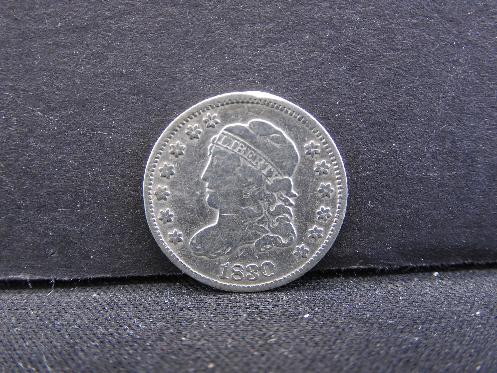 1830 Capped Bust Half Dime (1 of 2)