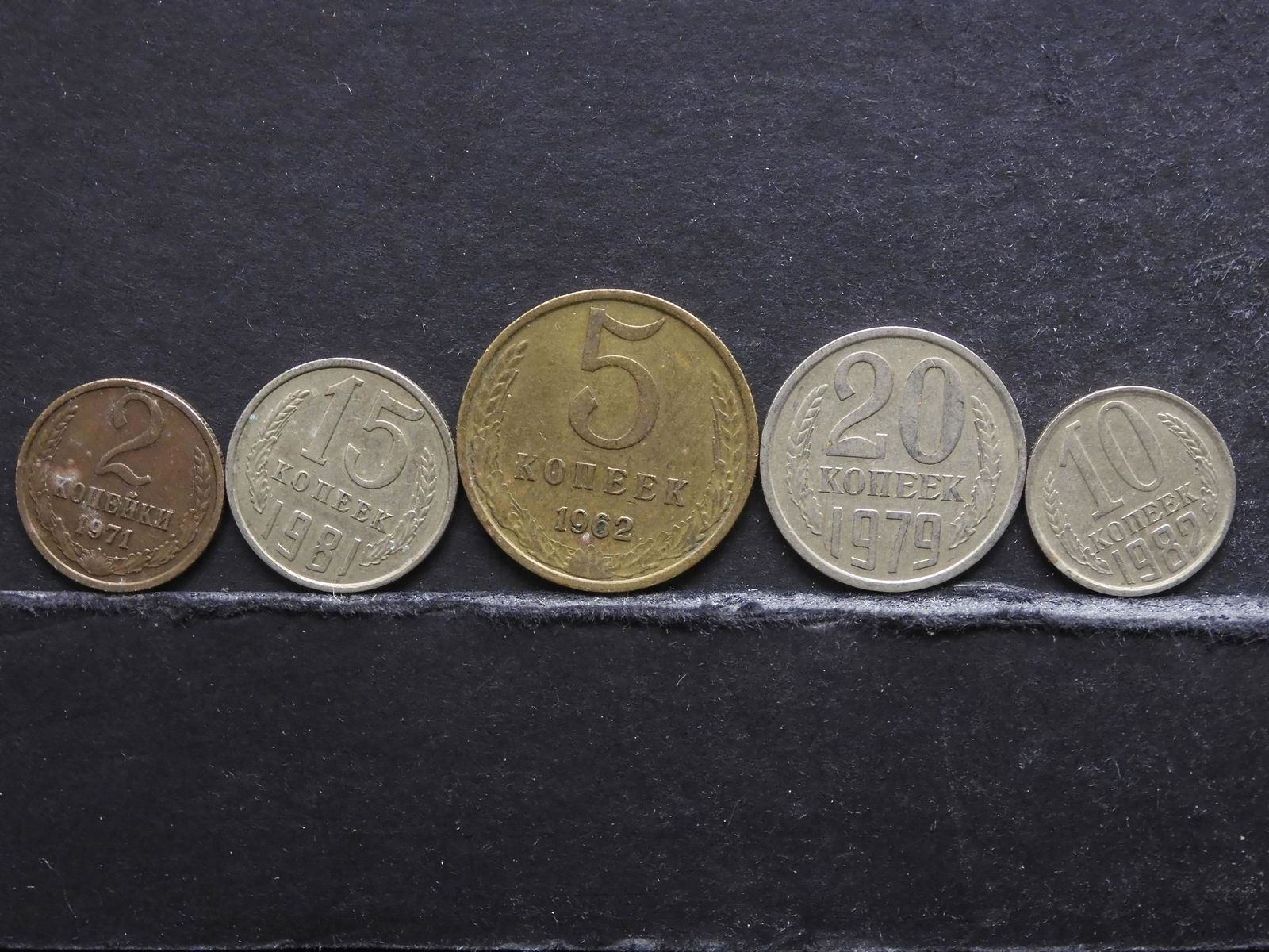 Coins of CCCP Soviet Union (5 Coin Collection) (1 of 2)