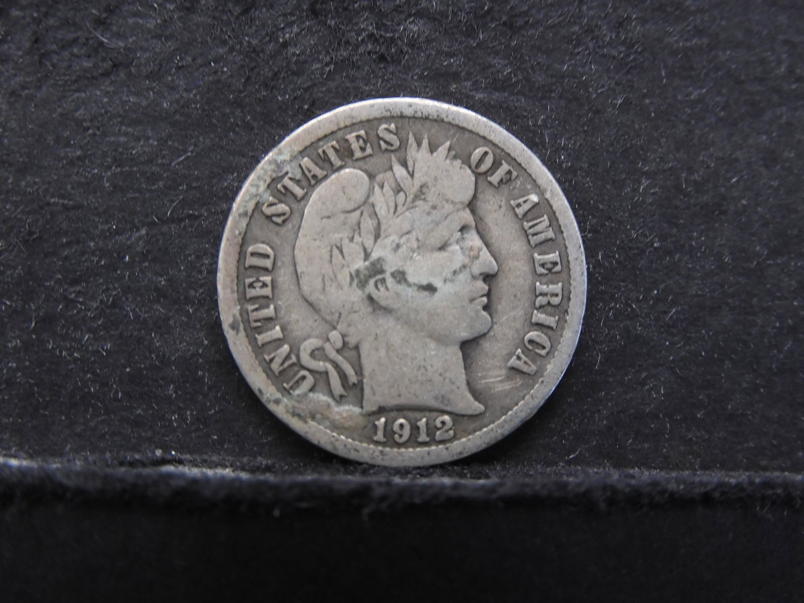 1912 SILVER BARBER (90%) DIME (1 of 2)