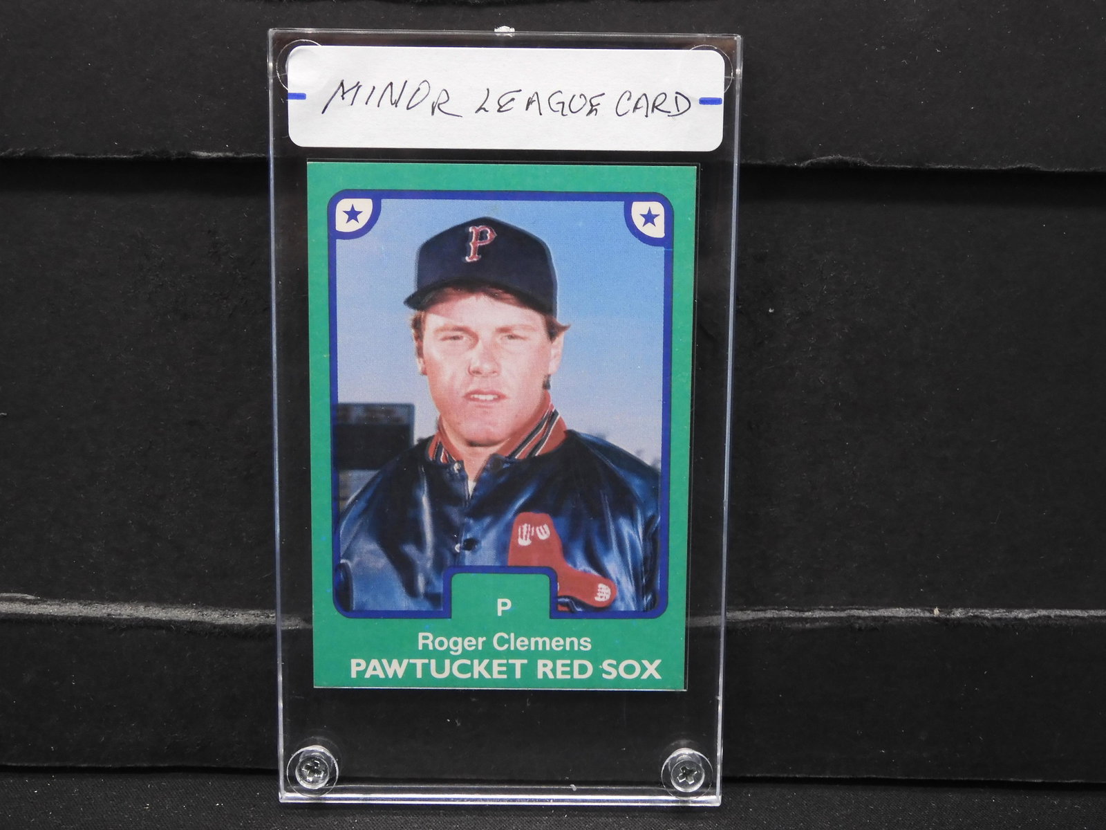 Roger Clemens minor league card: Roger Clemens minor league card