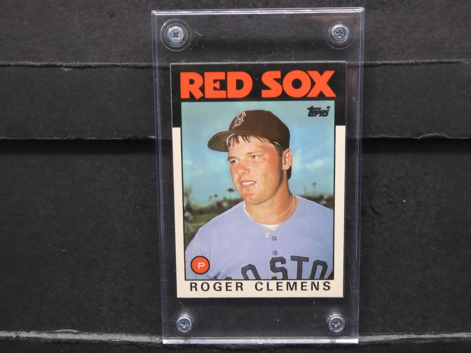 Roger Clemens card 1986 (1 of 4)
