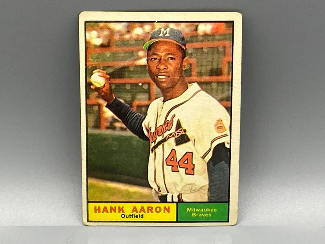 1961 Topps Hank Aaron #415 HOF (1 of 2)