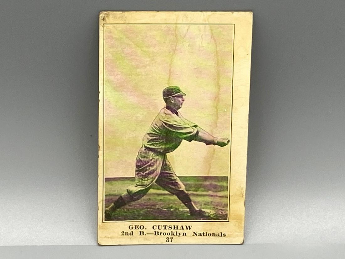 1917 Collins McCarthy George Cutshaw #37 Rare Regional: 1917 Collins McCarthy George Cutshaw #37 Rare Regional Issue