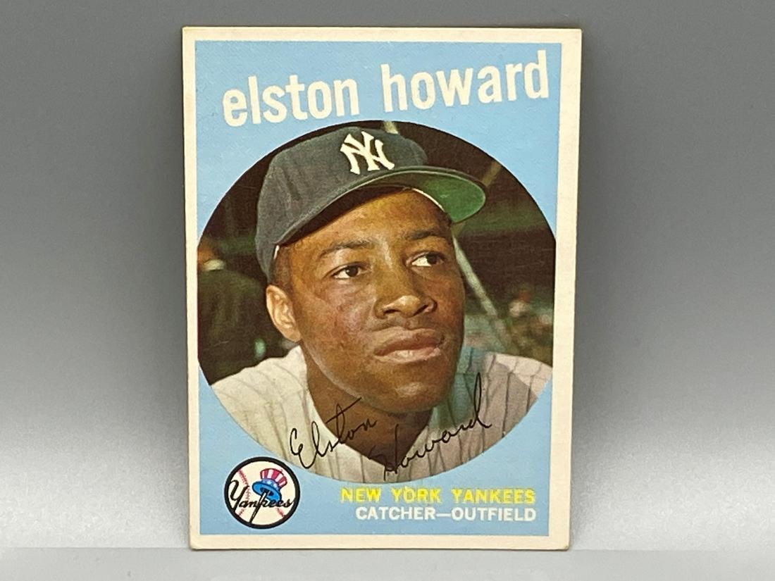 1959 Topps Elston Howard #395 (1 of 2)