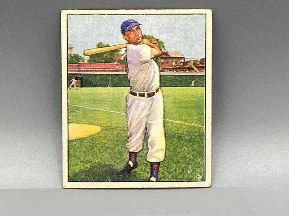 1950 Bowman Hank Sauer #25 (1 of 2)