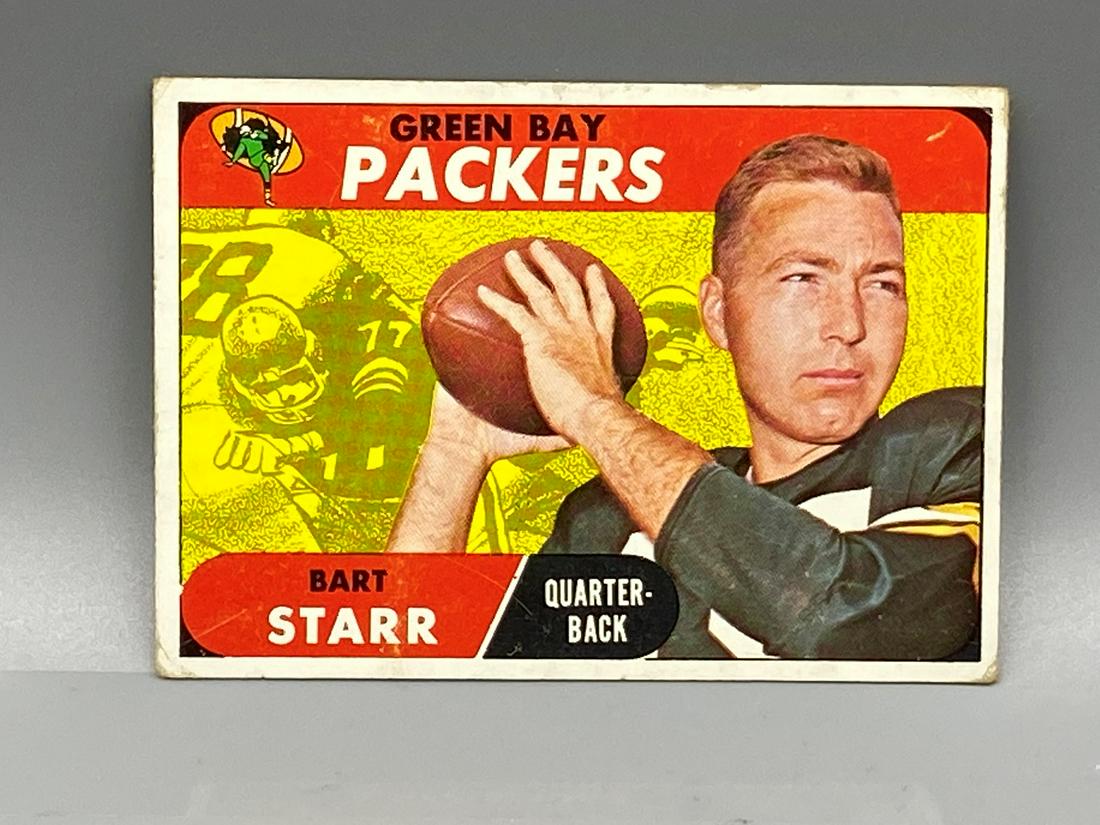 1968 Topps Bart Starr #1 HOF (1 of 2)