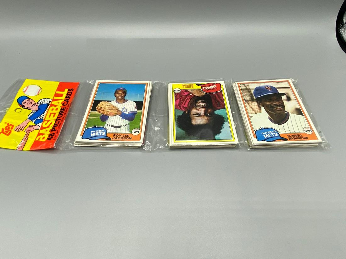 1981 Topps Baseball Rack Pack (1 of 2)
