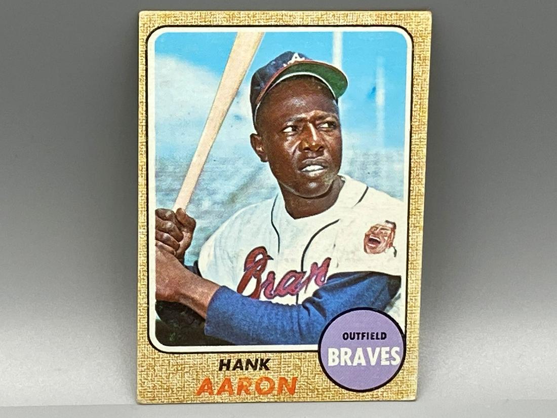 1968 Topps Hank Aaron #110 HOF (1 of 2)