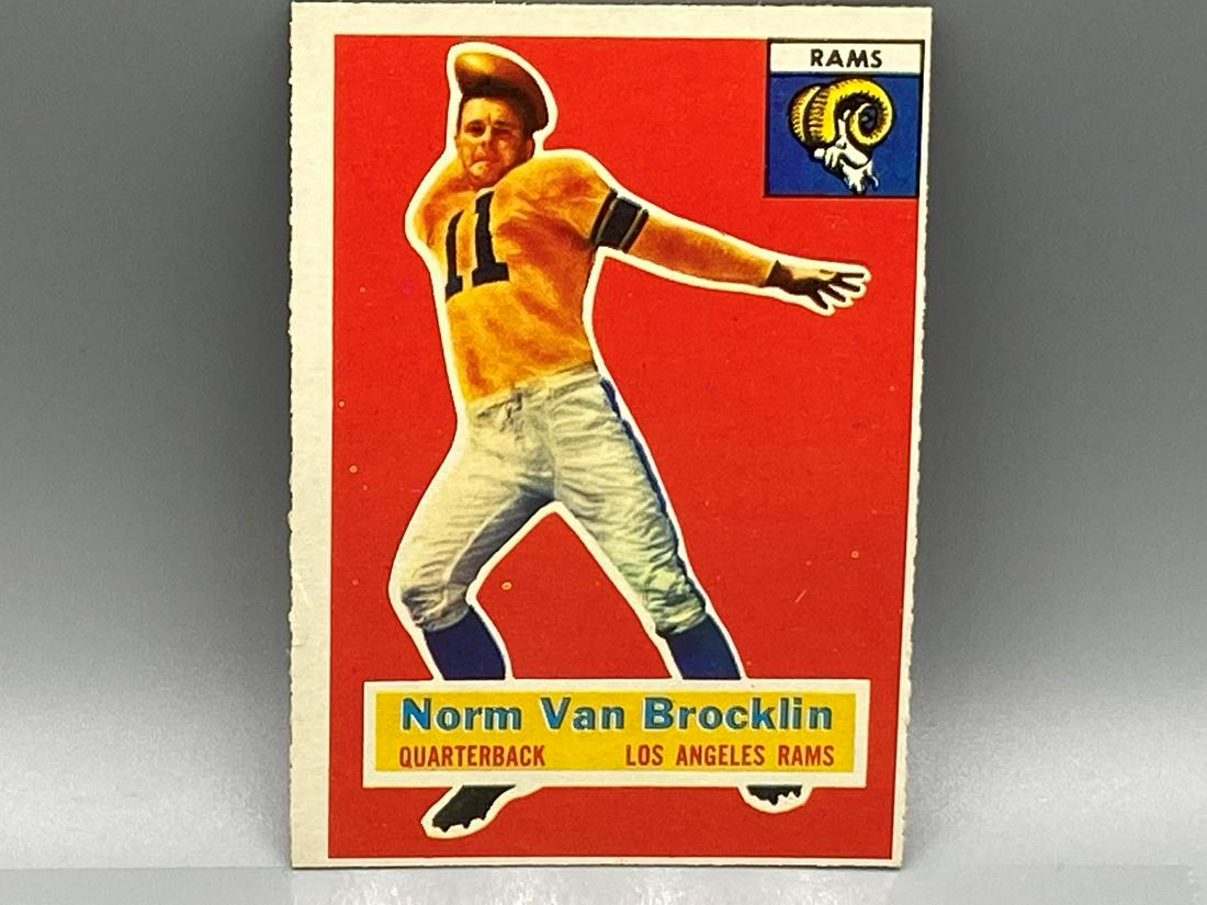 1956 Topps Norm Van Brocklin #6 HOF (1 of 2)