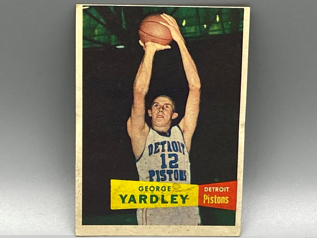 1957 Topps George Yardley #2 Rookie HOF (1 of 2)