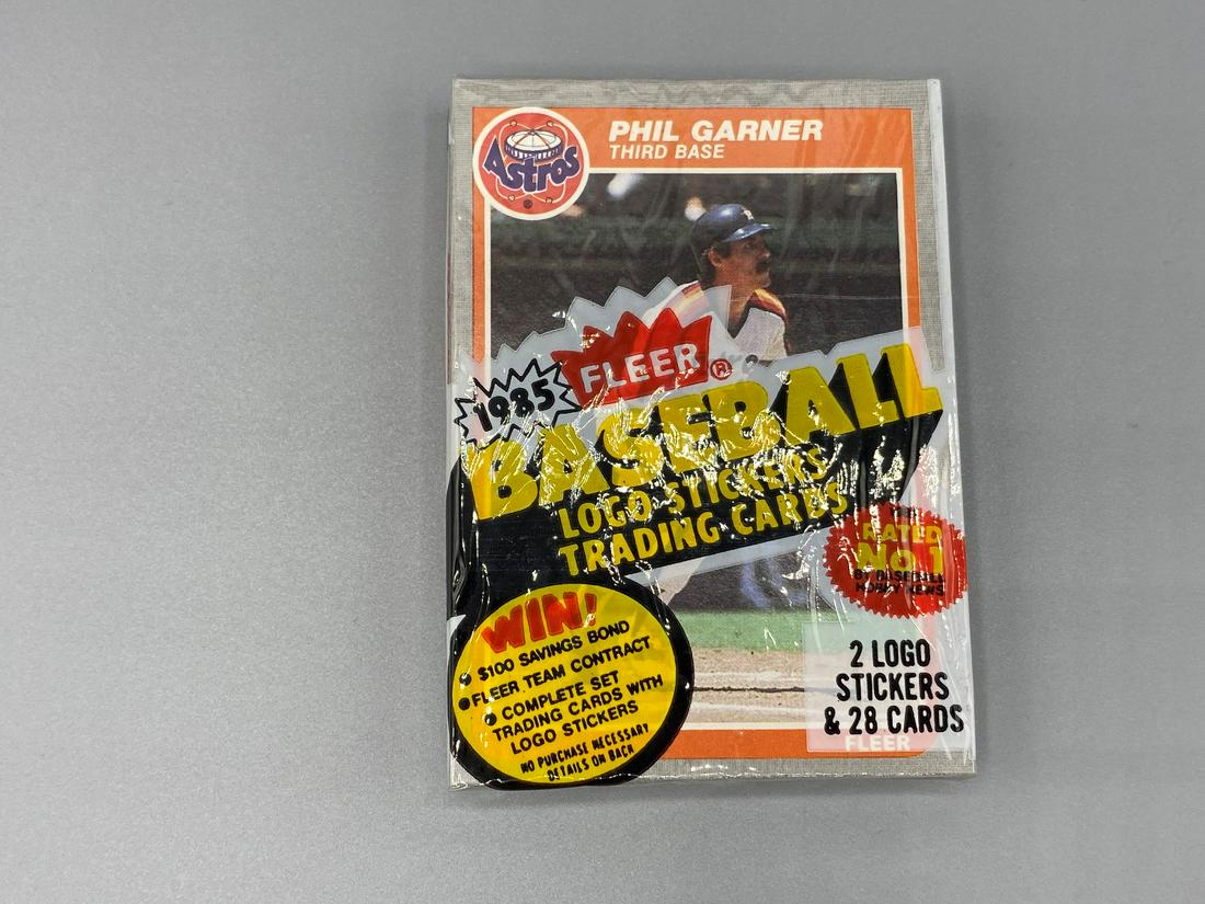 1985 Fleer Baseball Cello Pack - Possible Clemens, (1 of 2)