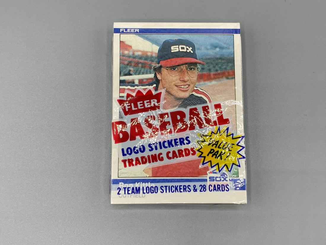 1984 Fleer Baseball Cello Pack - Possible Mattingly (1 of 2)