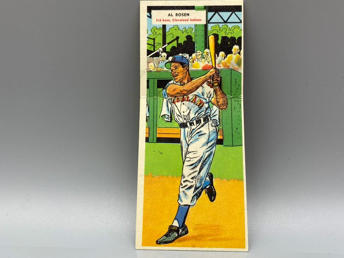 1955 Topps Double Header Al Rosen/Chuck Diering (1 of 2)