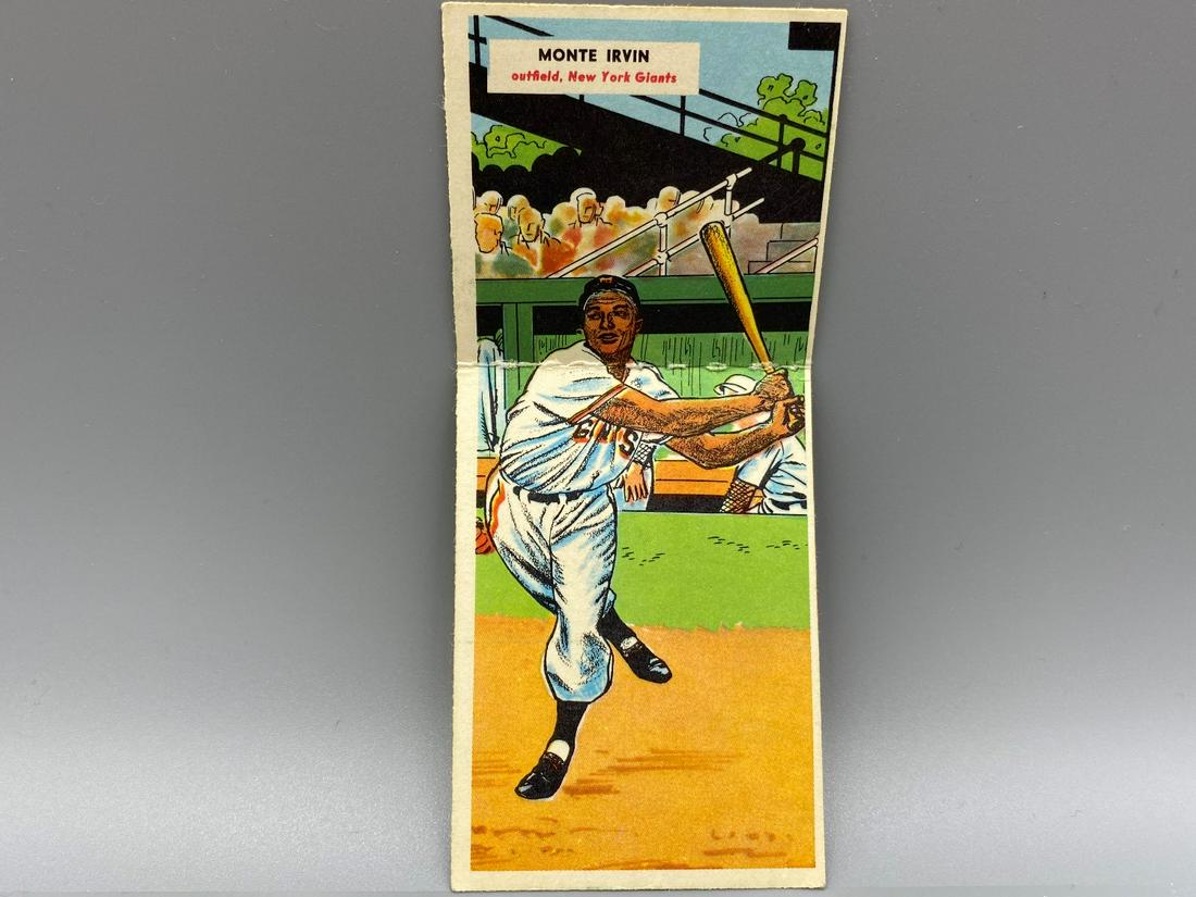 1955 Topps Double Header Monte Irvin/Russ Kemmerer HOF (1 of 2)