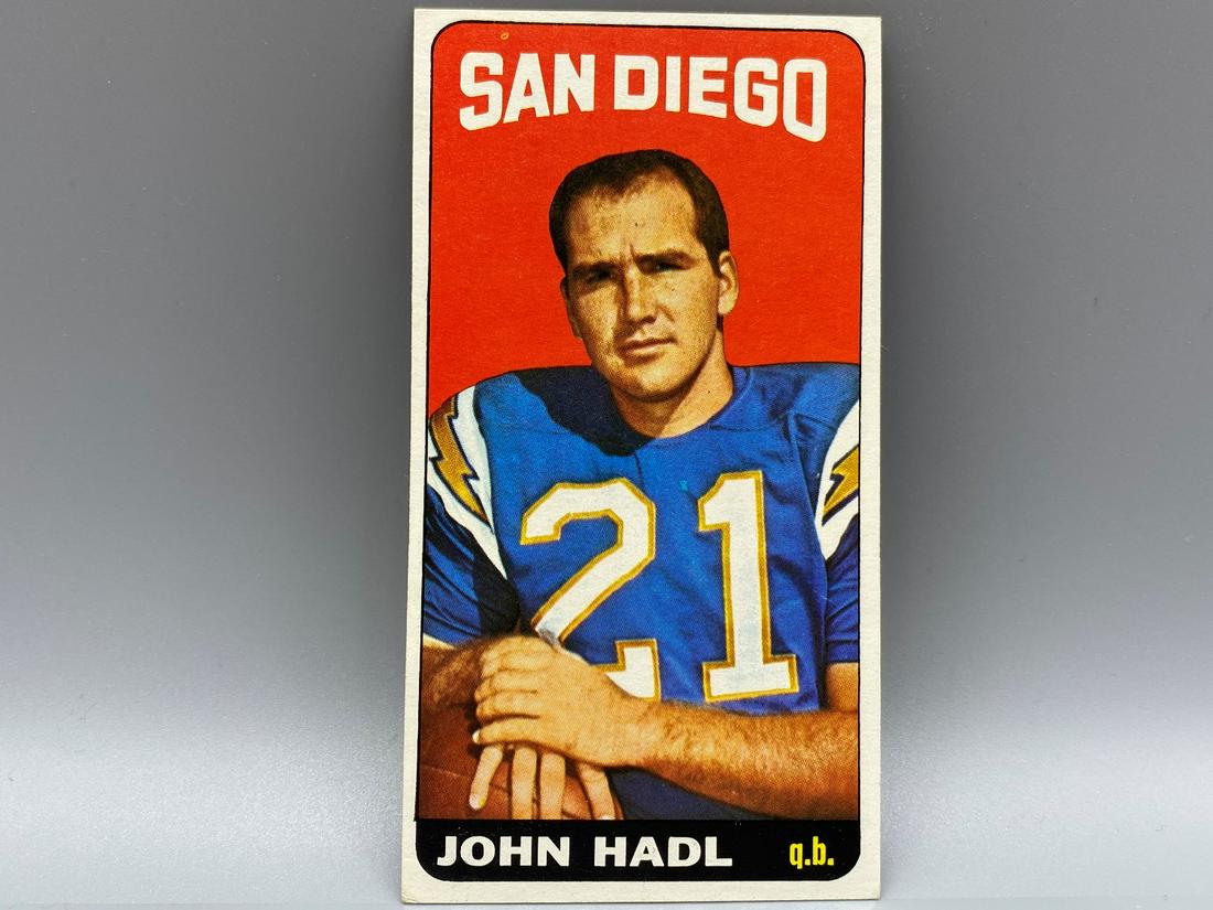 1965 Topps John Hadl #161 Short Print (1 of 2)
