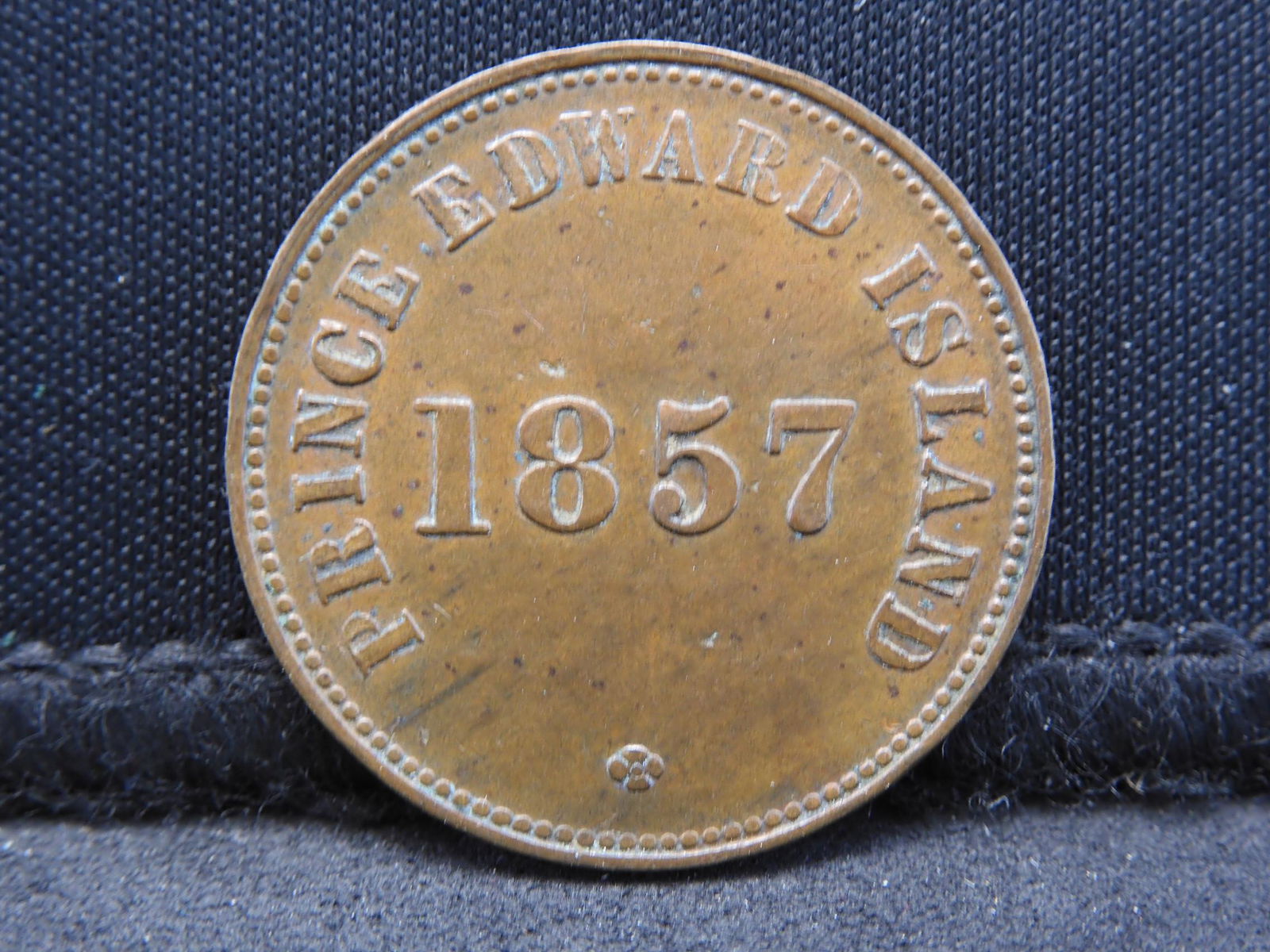 1857 Prince Edward Island Token.  â€œSelf- Government (1 of 3)