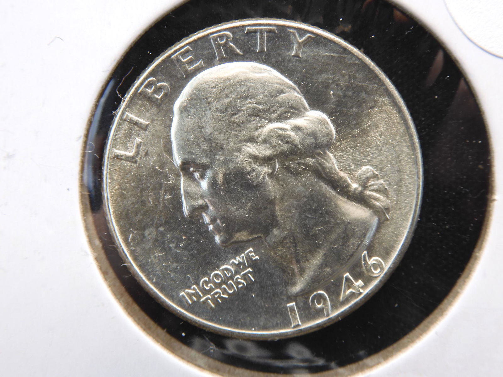 Gem Bu Blast White 1946 Silver Washington Quarter (1 of 3)