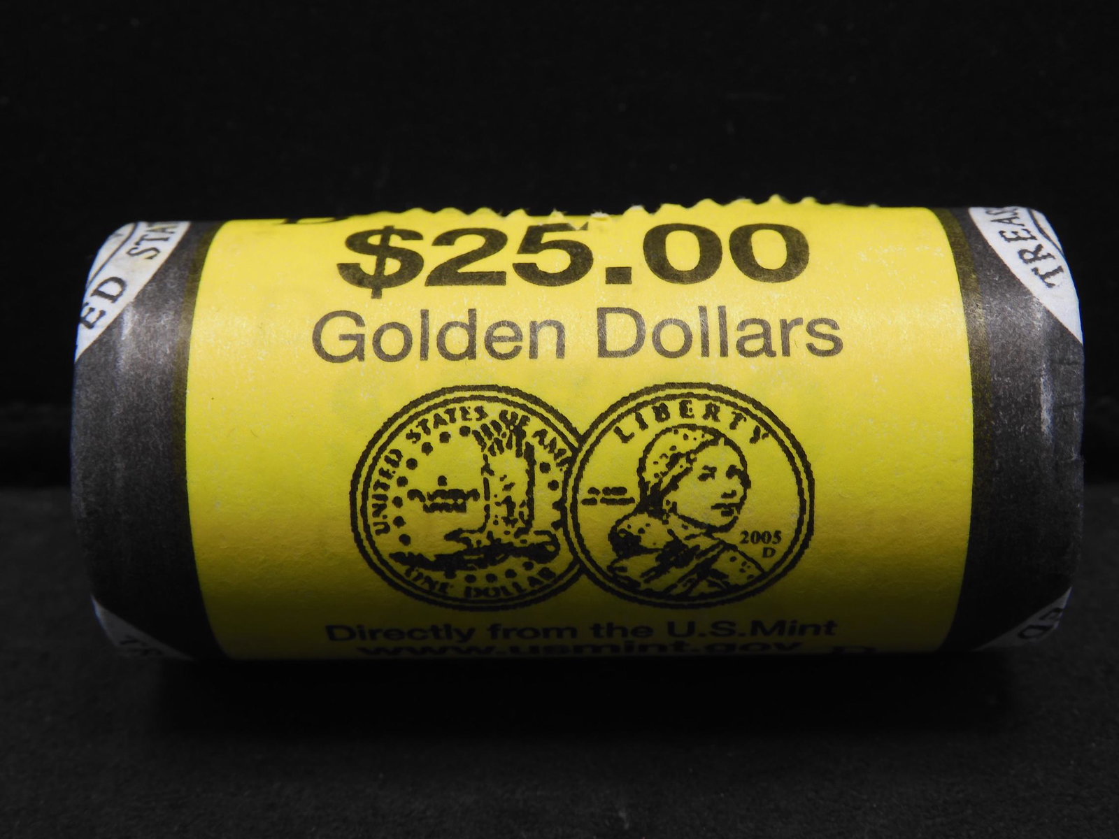 Roll Of 25 2005-D BU Native American $'s In Original US (1 of 3)