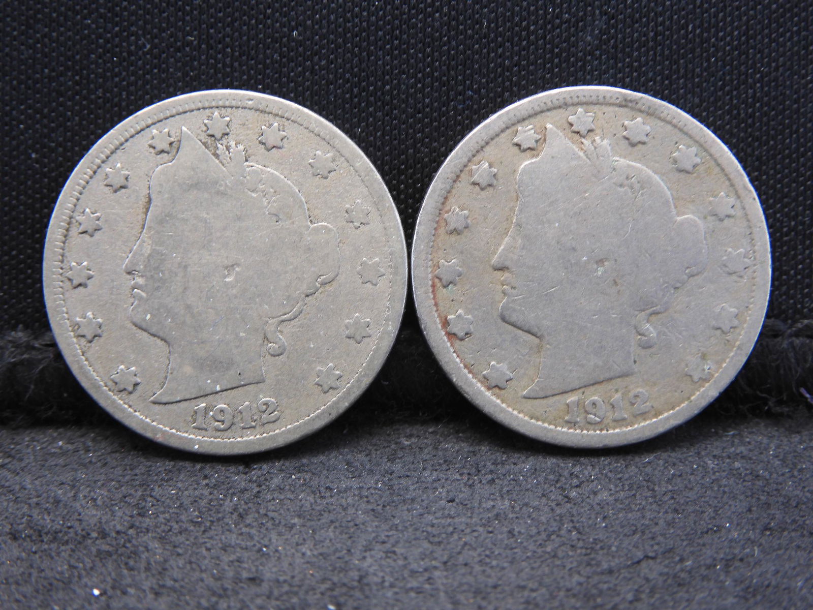 1912-P 1912-D V-Nickels. (1 of 2)