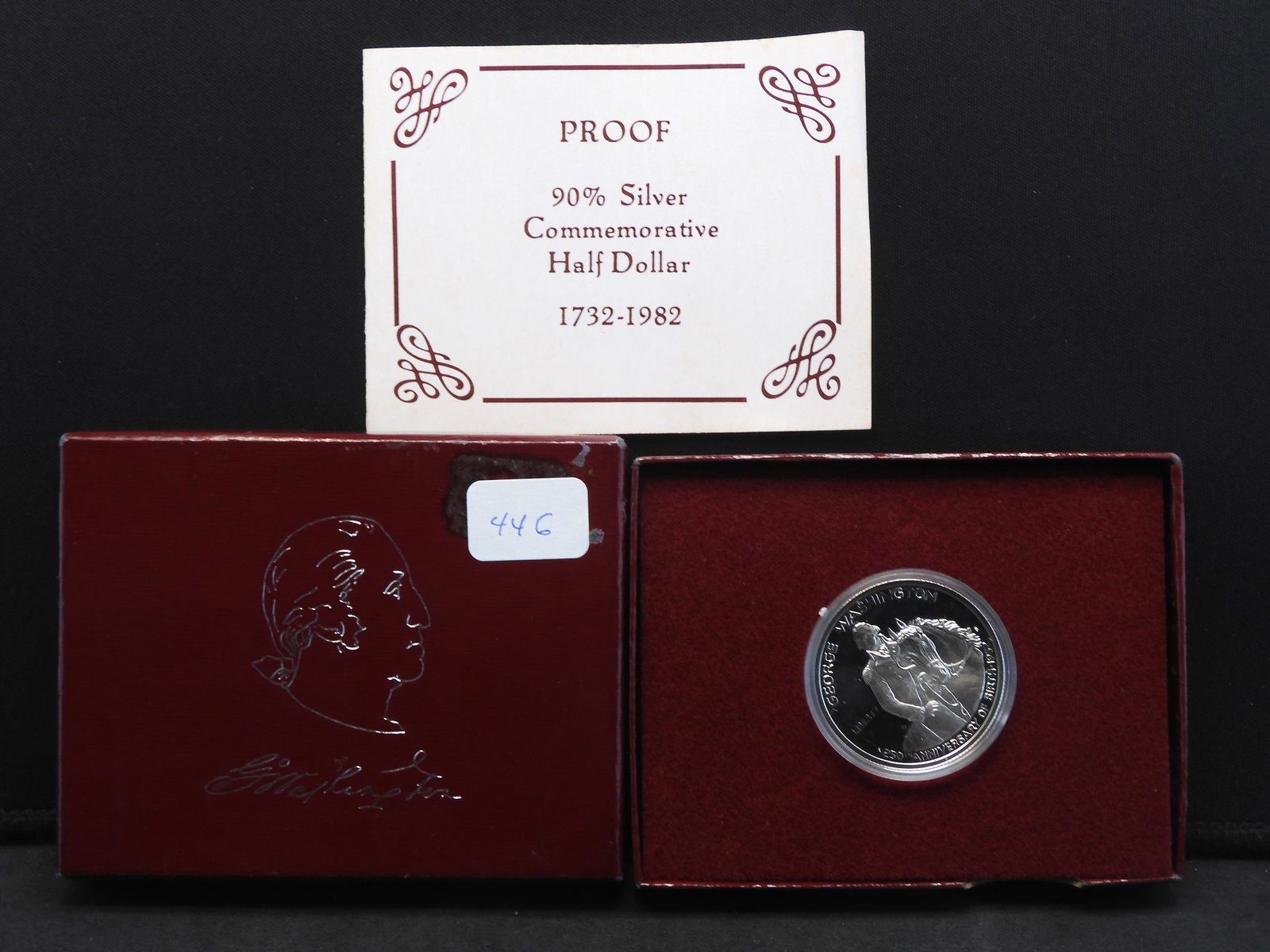 1982-S Proof Washington Half Dollar Commemorative (1 of 4)