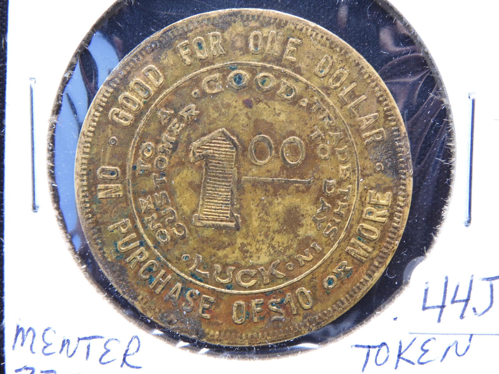 One Dollar IN Trade Token (1 of 3)