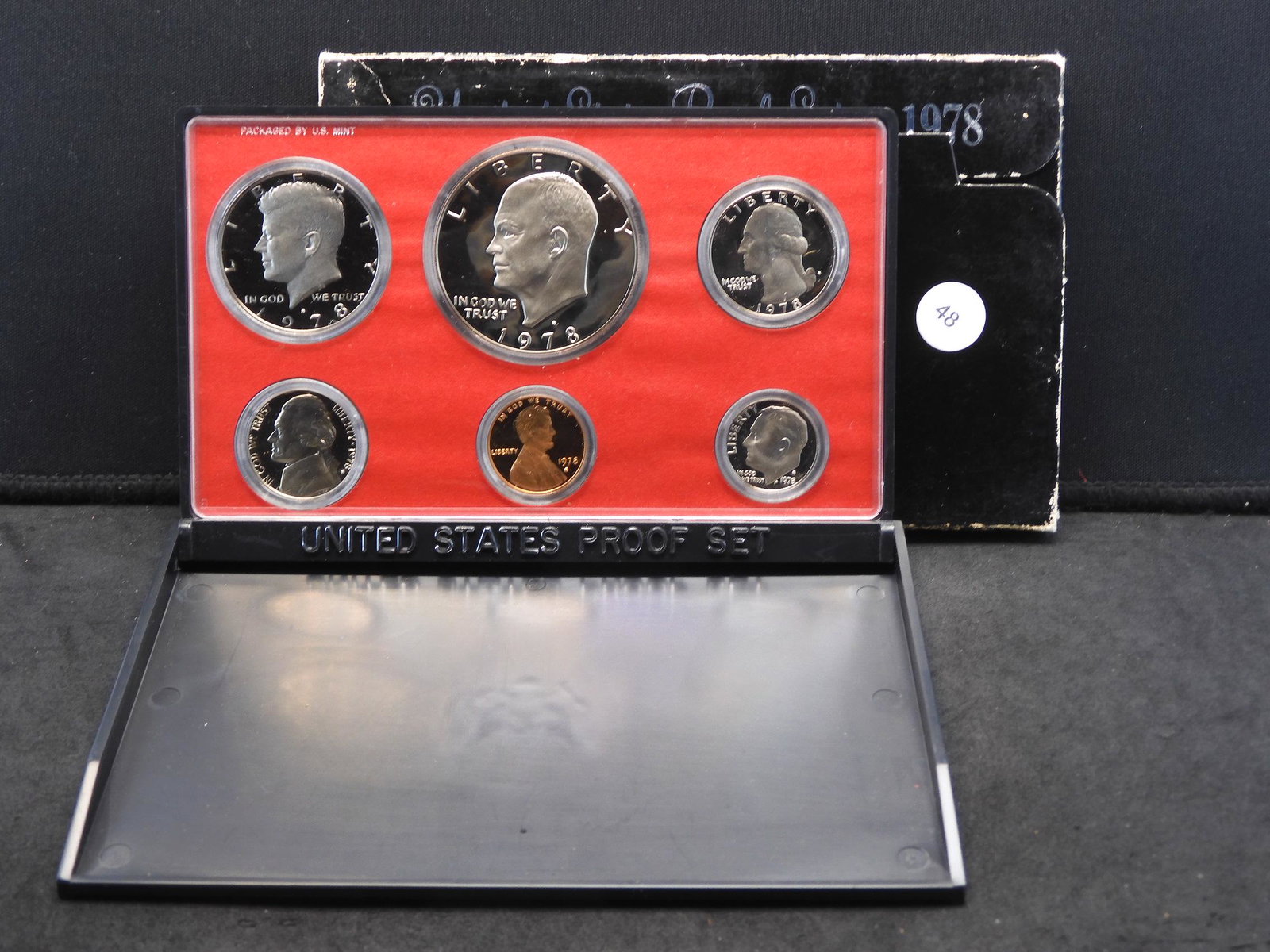 (5) Coin 1978-S Clad Proof Set.  GEM Proof. (1 of 3)