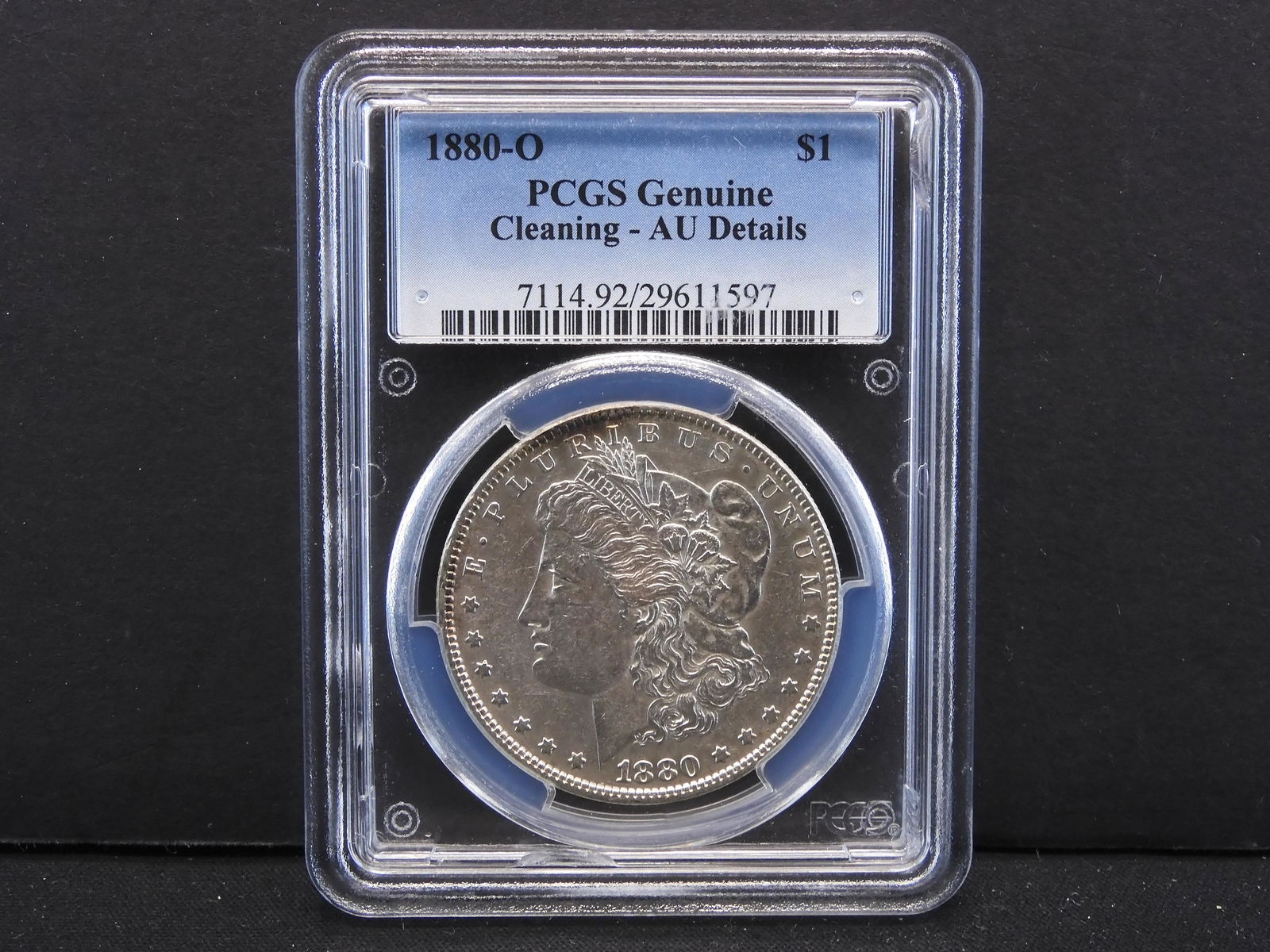 1880-O PCGS Genuine Morgan Silver Dollar (1 of 4)
