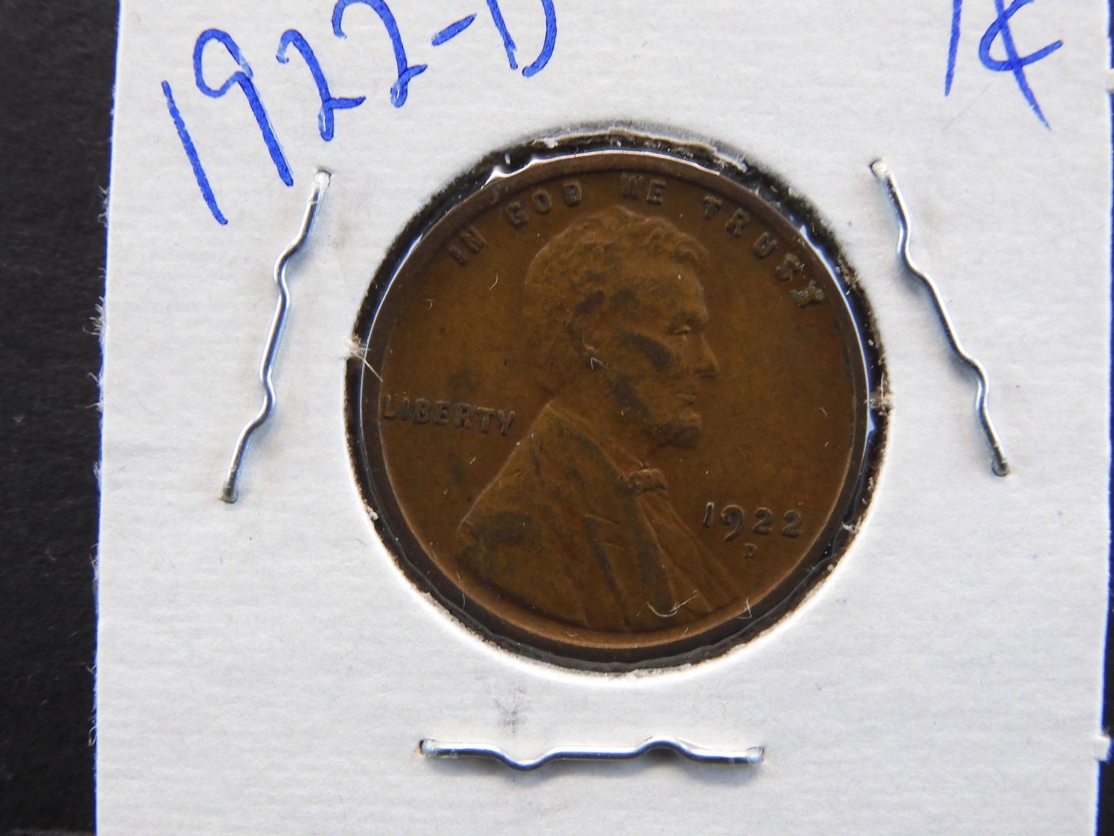 1922-D Lincoln Wheat Cent (1 of 2)