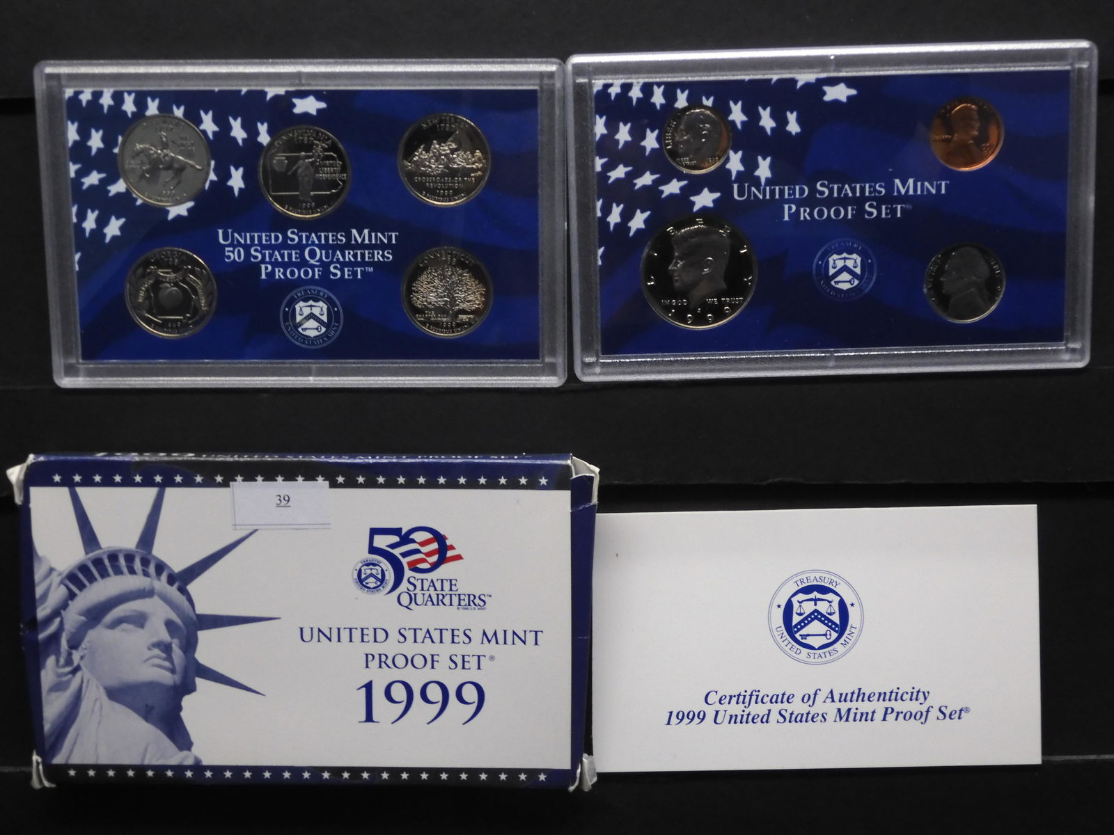 1999 U.S. Proof Set OGP (1 of 7)