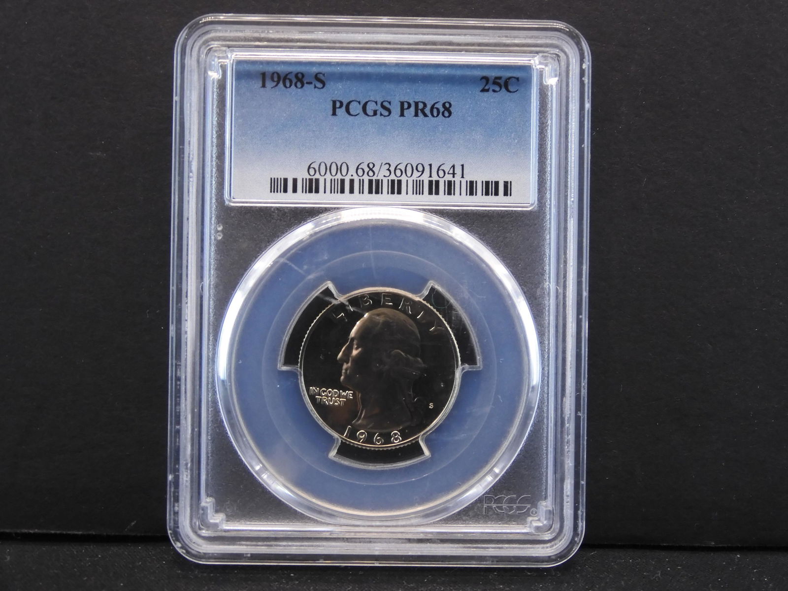 1968-S PCGS PR68 Washington Quarter (1 of 4)